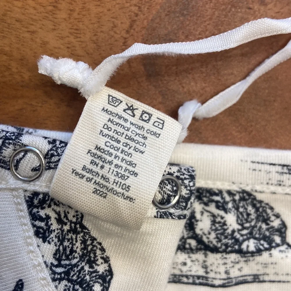 Kate Quinn organic bandana bib black bunnies one size baby spring Easter
